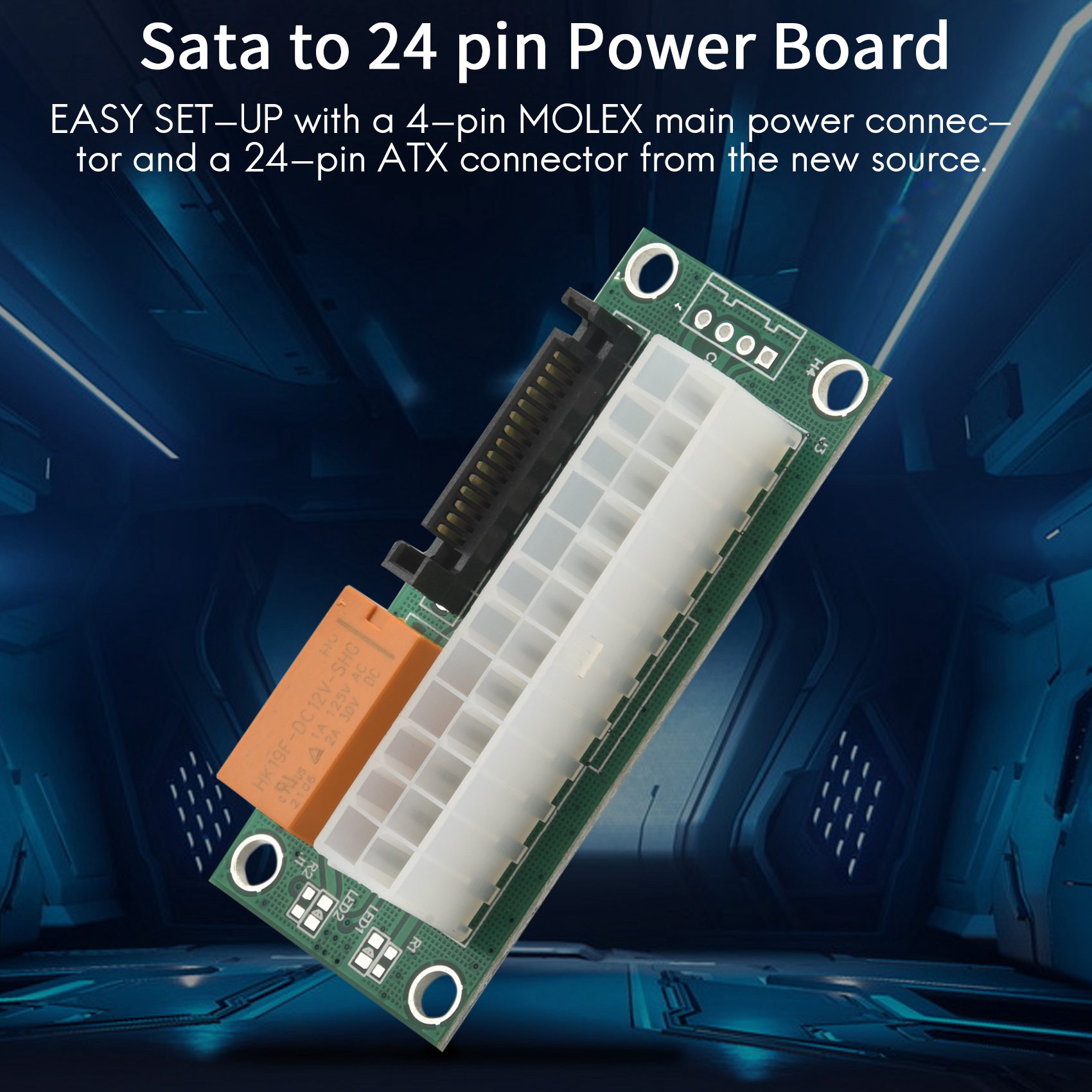 Atx Power Supply - SuperDeals Placa de alimentação Dual PSU
