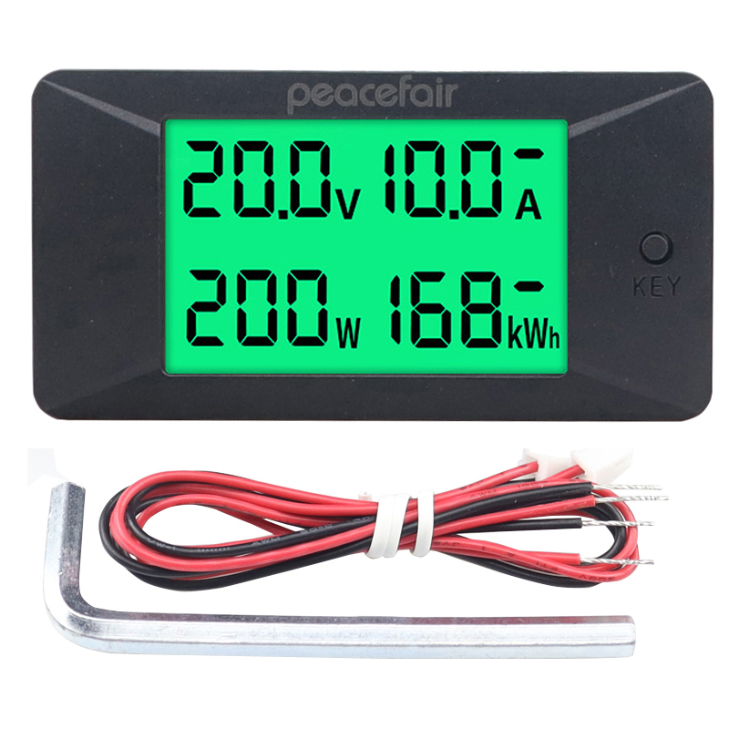 Power Supply Tester - Dc 0-300v 0-300a 100a 200a voltímetro