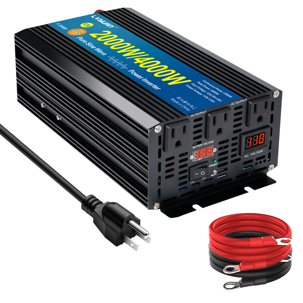 Ac Power Supply - Inversor LVYUAN 1500W com Função UPS