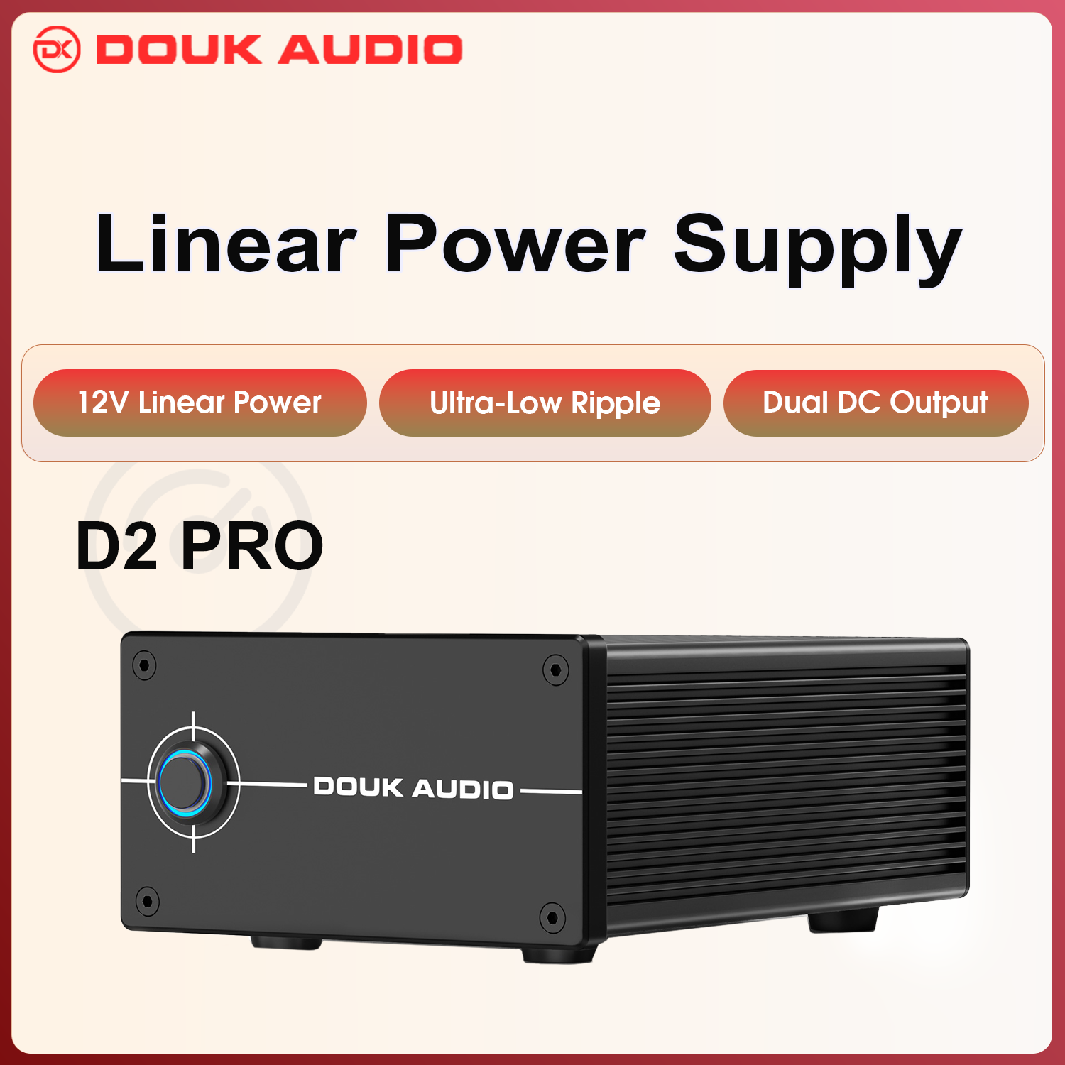 Dc Power Supply 12V - Fonte de alimentação linear regulada Douk