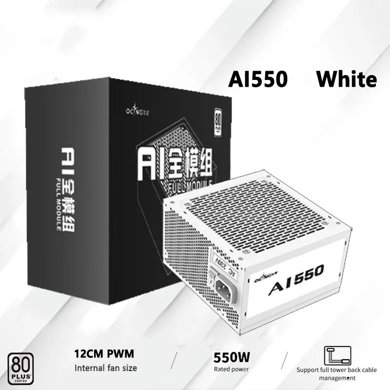 550w 650w 750w 850w branco 80p - Power Supply 750W avaliação e preço