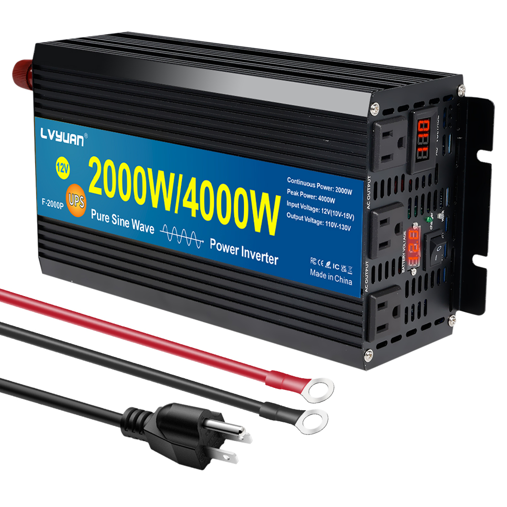 Inversor LVYUAN 1500W com Funç - Ac Power Supply avaliação e preço