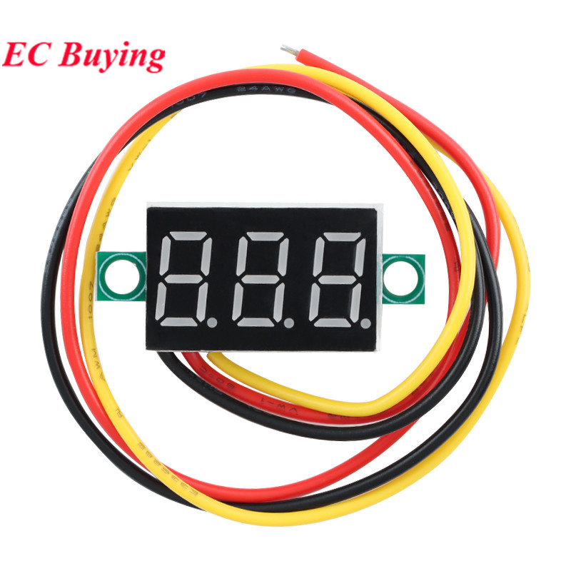 1Pc-10Pcs Voltímetro Digital M - Power Supply Tester avaliação e preço