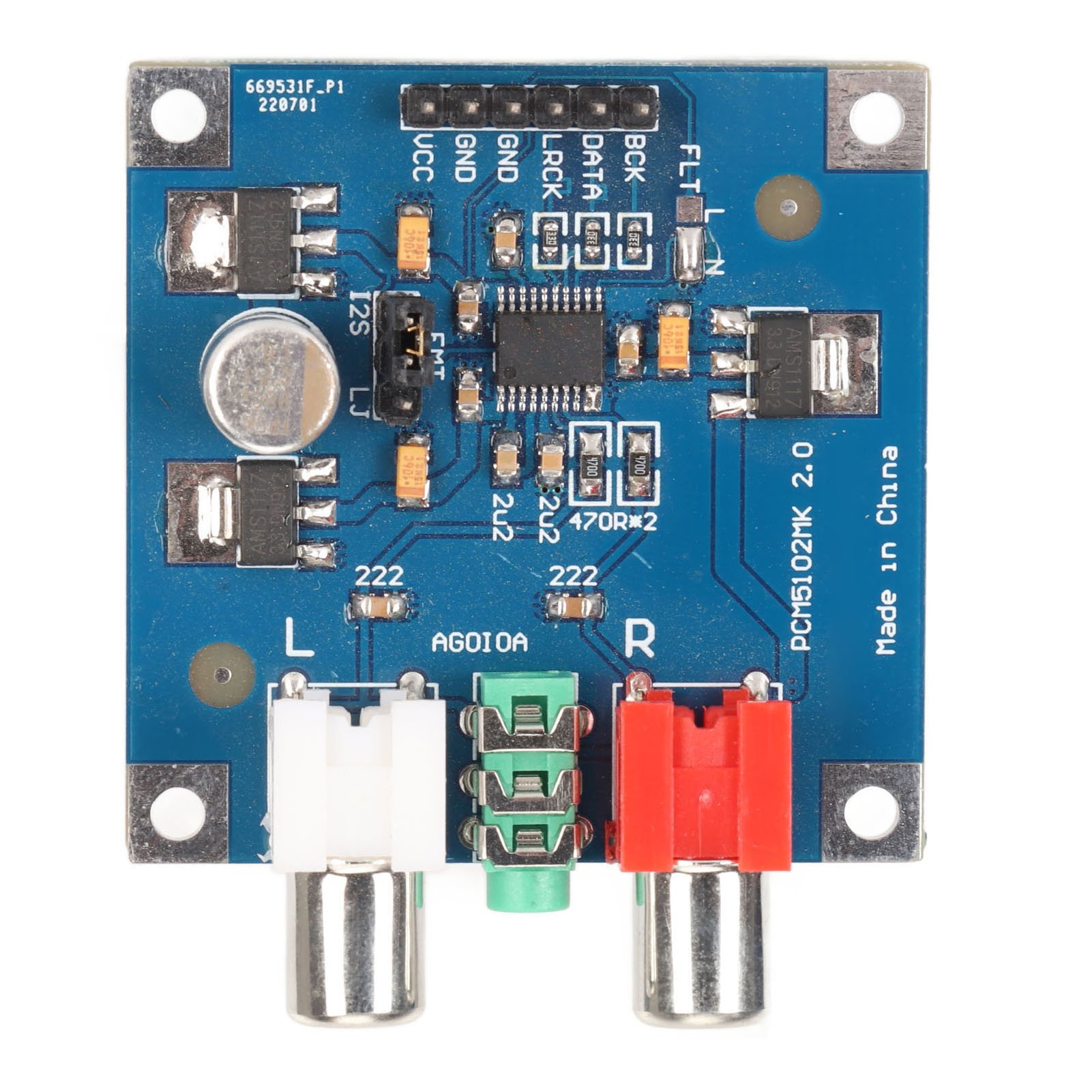 Placa decodificadora DAC com e - Modular Power Supply avaliação e preço
